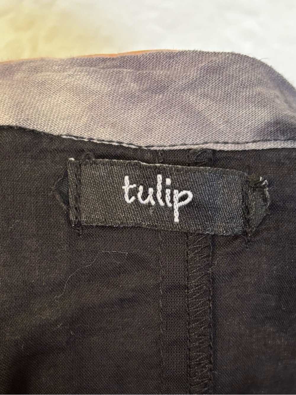 Tulip Lagenlook Tie Dye Tunic Medium - Picture 2 of 7